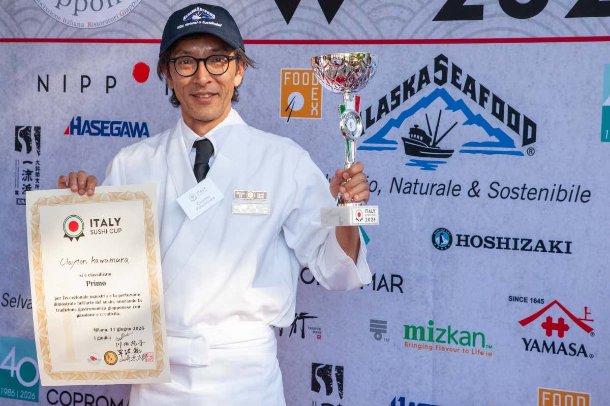 Clayton Kawamura conquista l'Italy Sushi Cup e vola a Tokyo per il mondiale Clayton Kawamura conquista l'Italy Sushi Cup e vola a Tokyo per il mondiale
