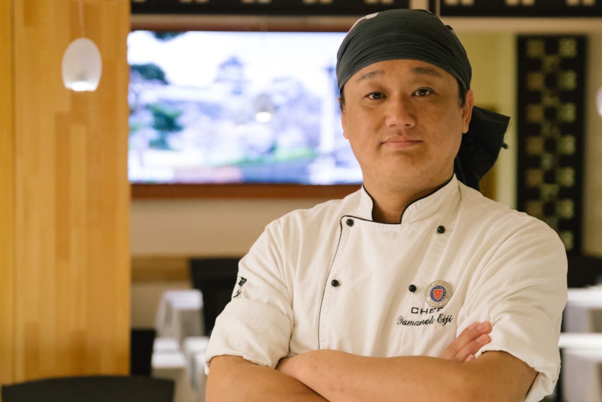 Lo chef Yamamoto A Roma un angolo di Tokyo con la cucina di Sushisen