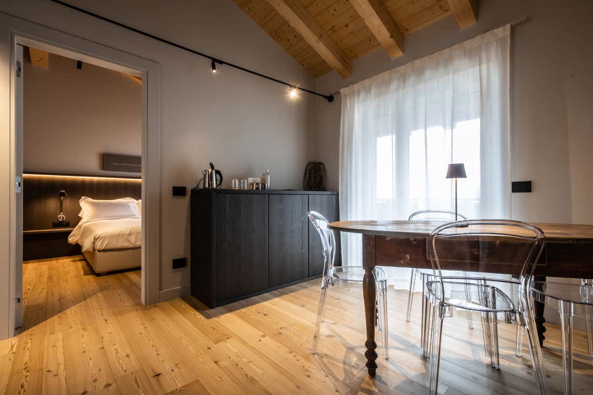 Una delle camere di Cjase da Alvise