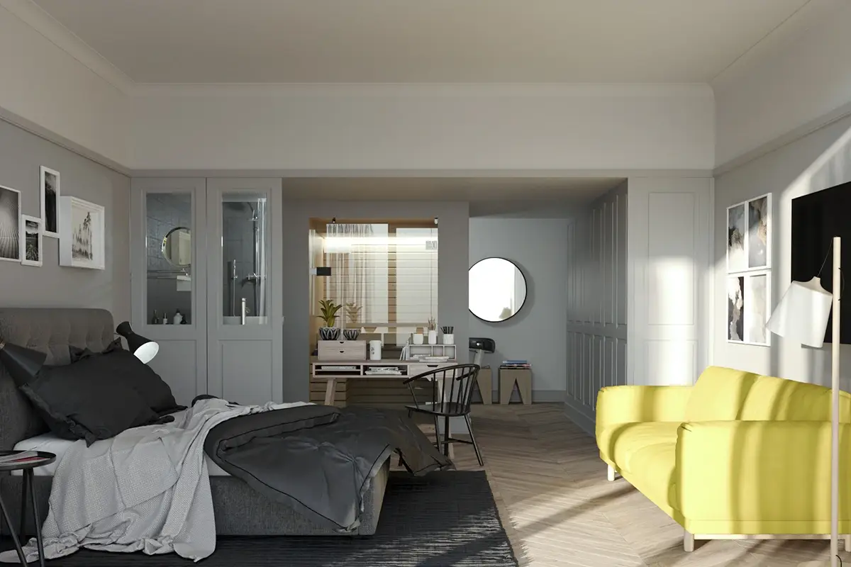 La suite Svezia Manna Resort da finire