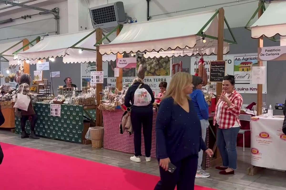 Alcuni degli stand di Tipicità Festival