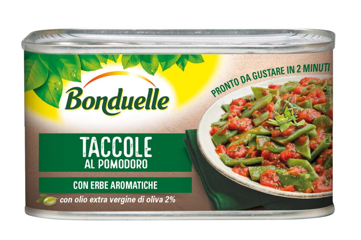 Taccole al Pomodoro  Gusto e praticità: Bonduelle rinnova verdure cucinate e misti al naturale