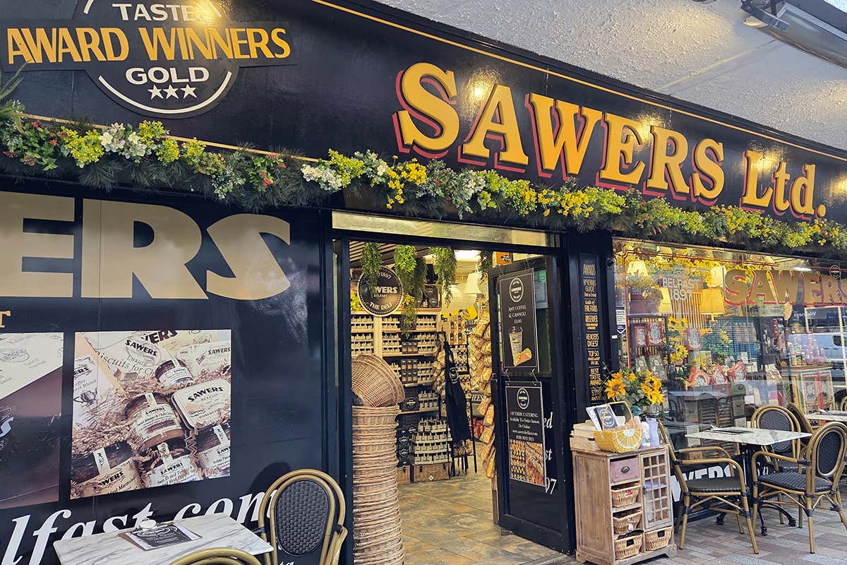 Sawers Belfast è una delle istituzioni gastronomiche della città