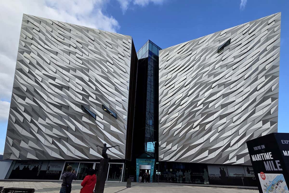 Il Titanic Quarter è il simbolo della rinascita urbana di Belfast: qui sorge il Titanic Belfast