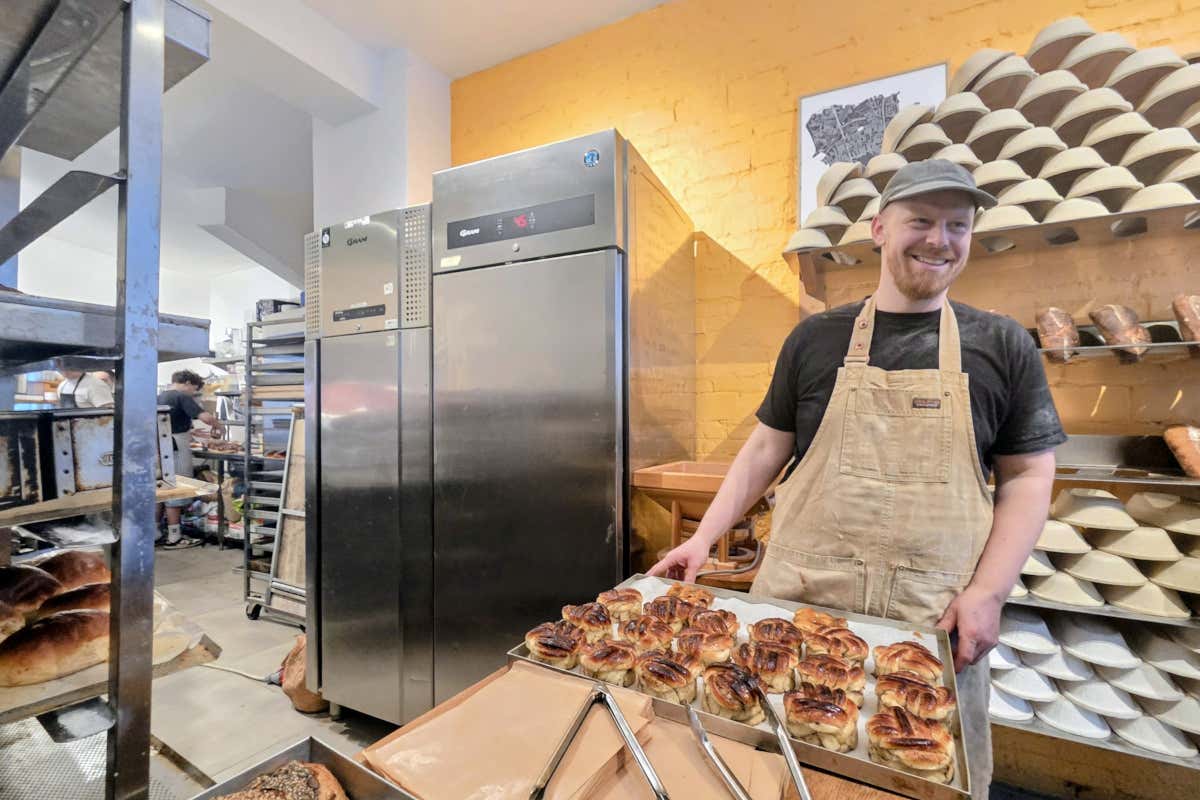 Martin Vogelius, baker della Sinne Gas Bageri