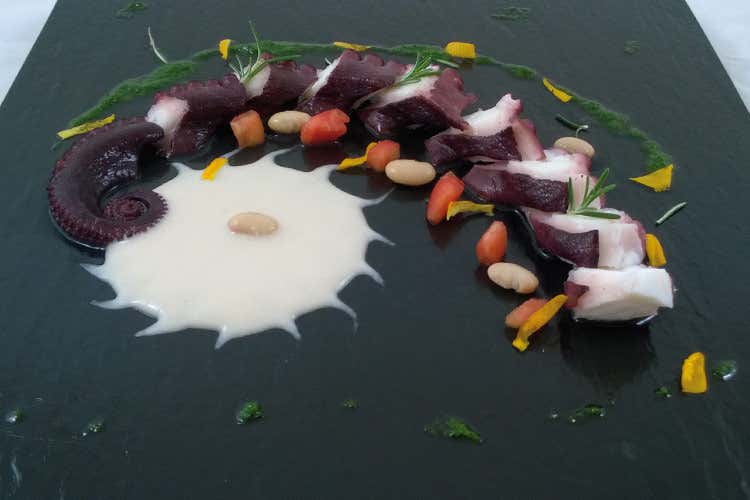 Le ricette per innalzare le difese Tagliata di polpo al rosmarino