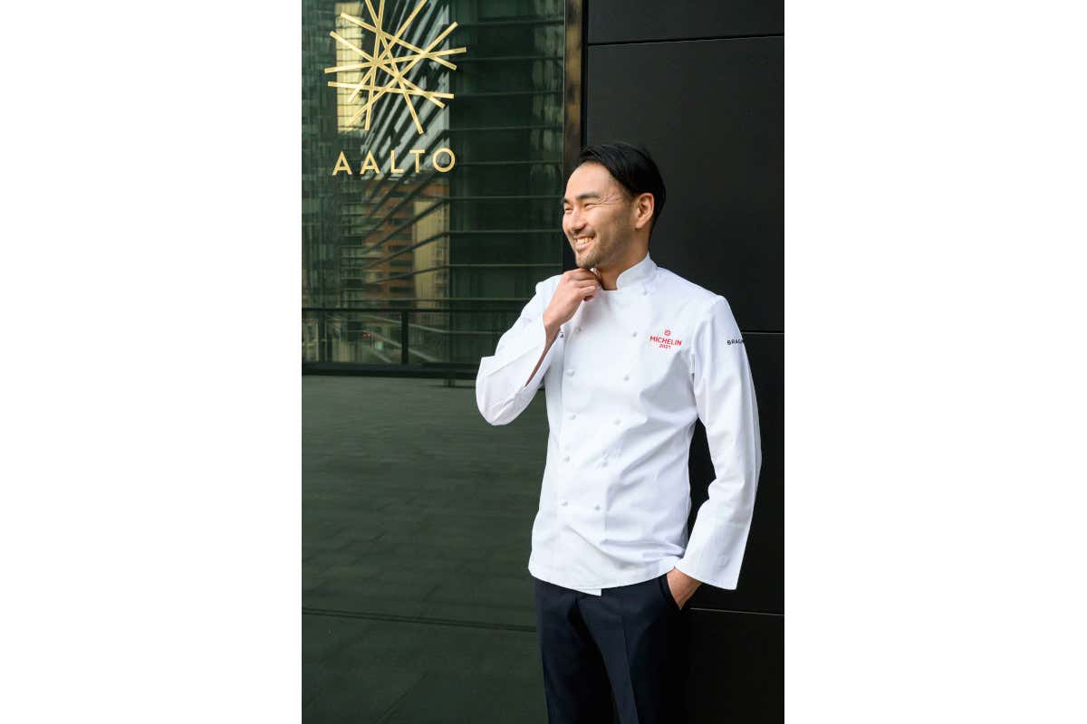 Takeshi Iwai, chef di AALTO a Milano Takeshi Iwai, chef di AALTO a Milano
