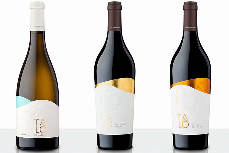 (Talò di Cantine San Marzano Look rinnovato all’insegna del movimento) (Talò di Cantine San Marzano Look rinnovato all’insegna del movimento)