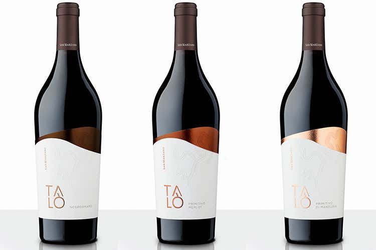 (Talò di Cantine San Marzano Look rinnovato all’insegna del movimento) (Talò di Cantine San Marzano Look rinnovato all’insegna del movimento)