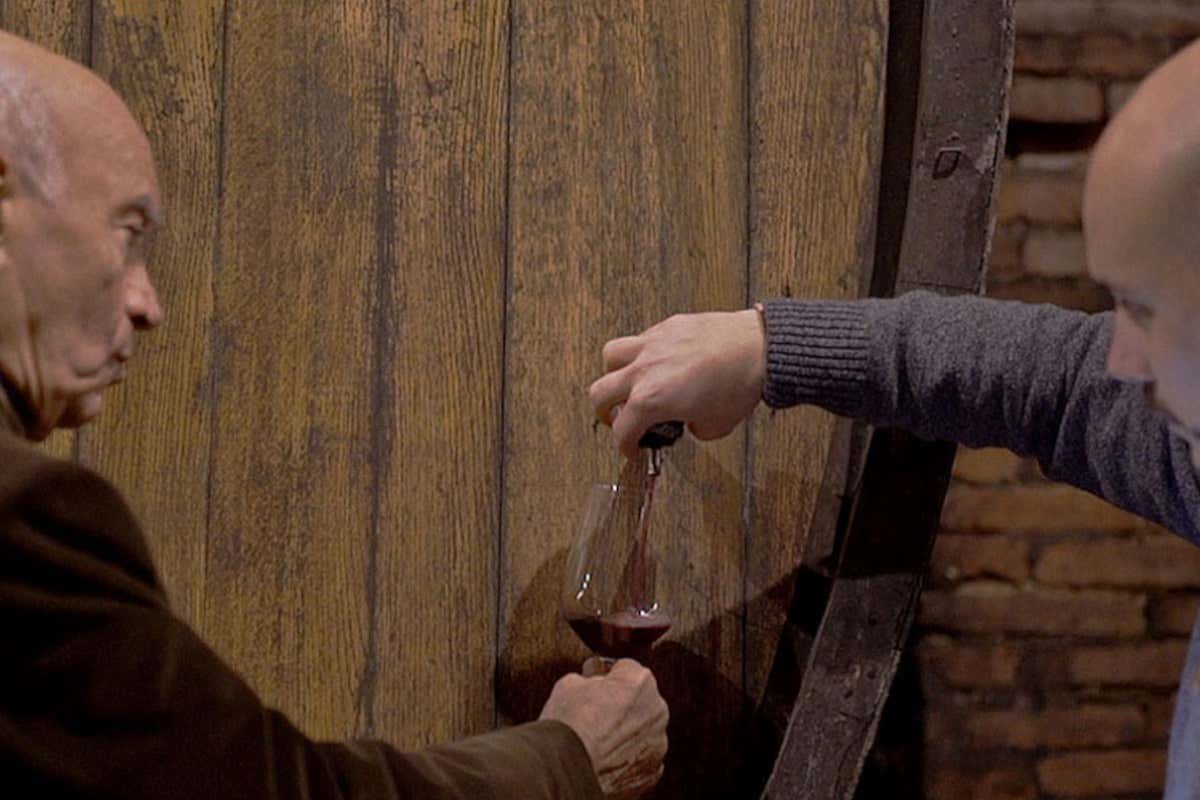 Edoardo Mottini Jacorossi e Michele Merola Il Nobile Montepulciano Filai Lunghi di Talosa incontra la cucina di Eggs