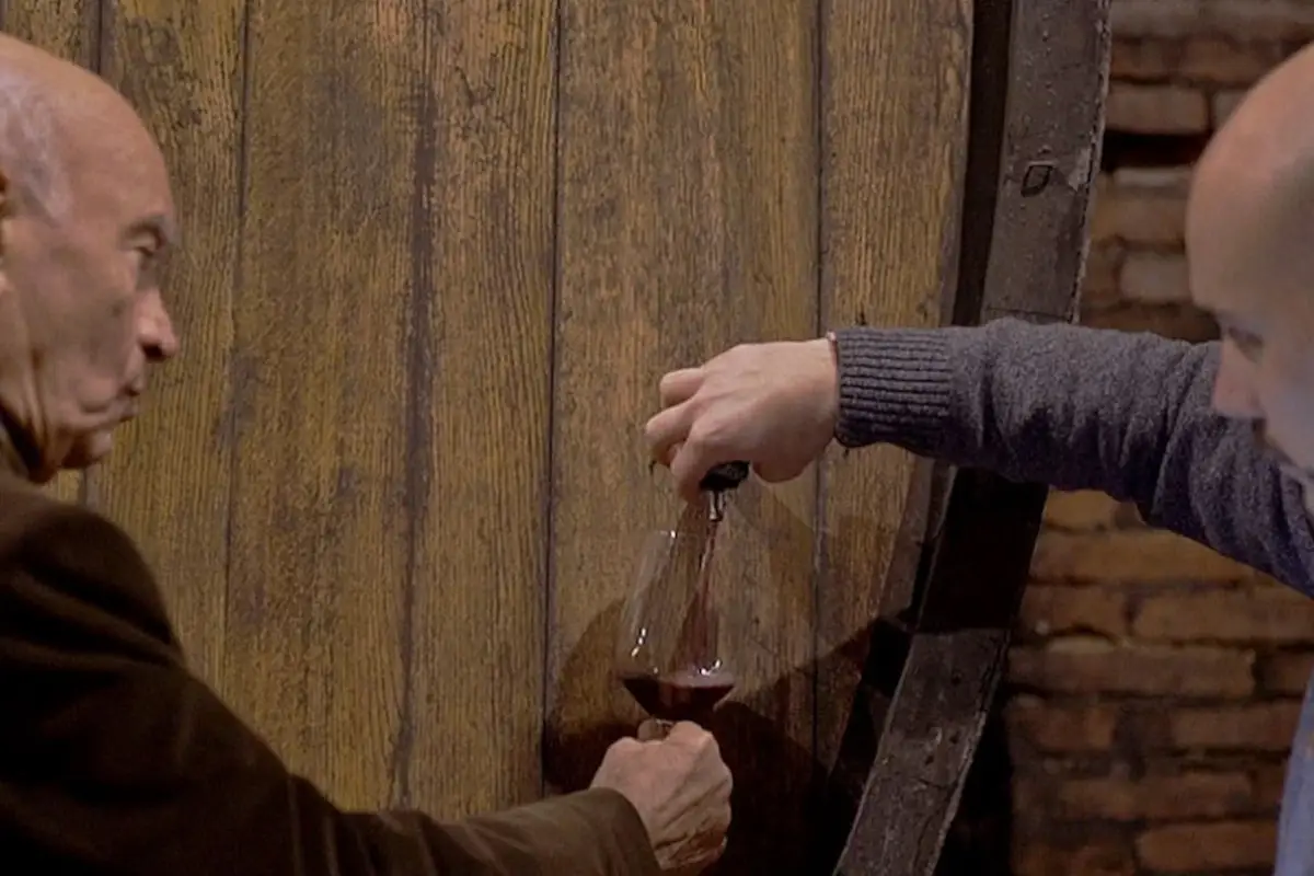 Edoardo Mottini Jacorossi e Michele Merola Il Nobile Montepulciano Filai Lunghi di Talosa incontra la cucina di Eggs