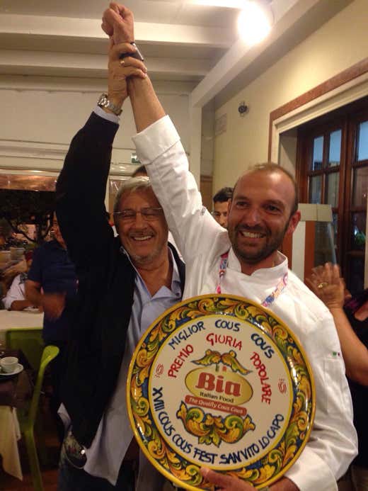 Il vincitore Stefano De Gregorio