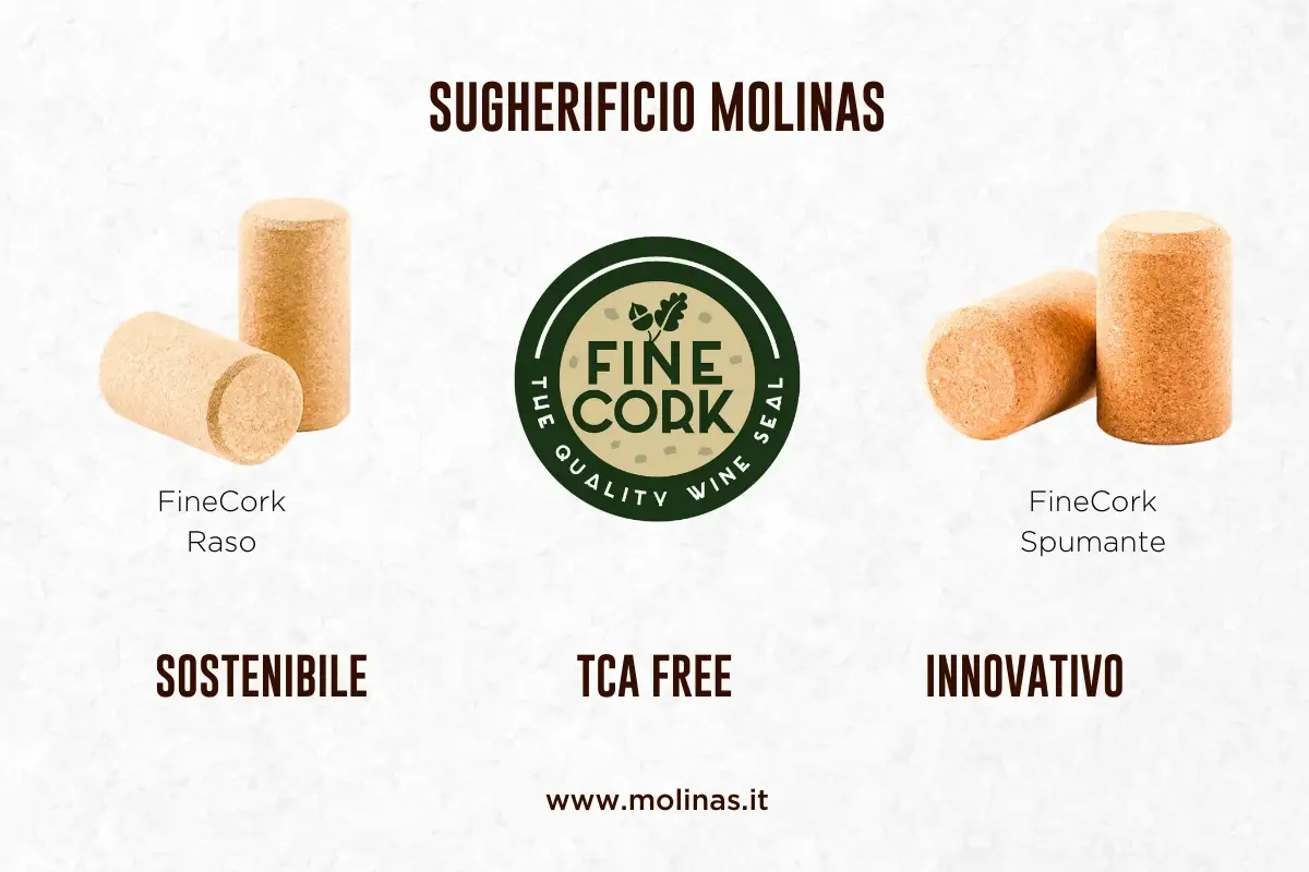 FineCork&reg;: il tappo innovativo, sostenibile e TCA free