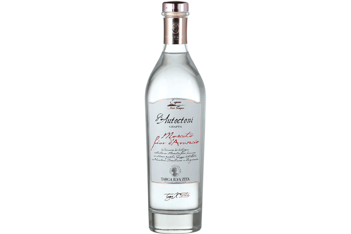 Targa Ilva Zita Grappa Moscato Fior d&rsquo;Arancio