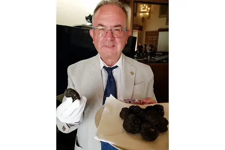 Giuseppe Cristini e il tartufo