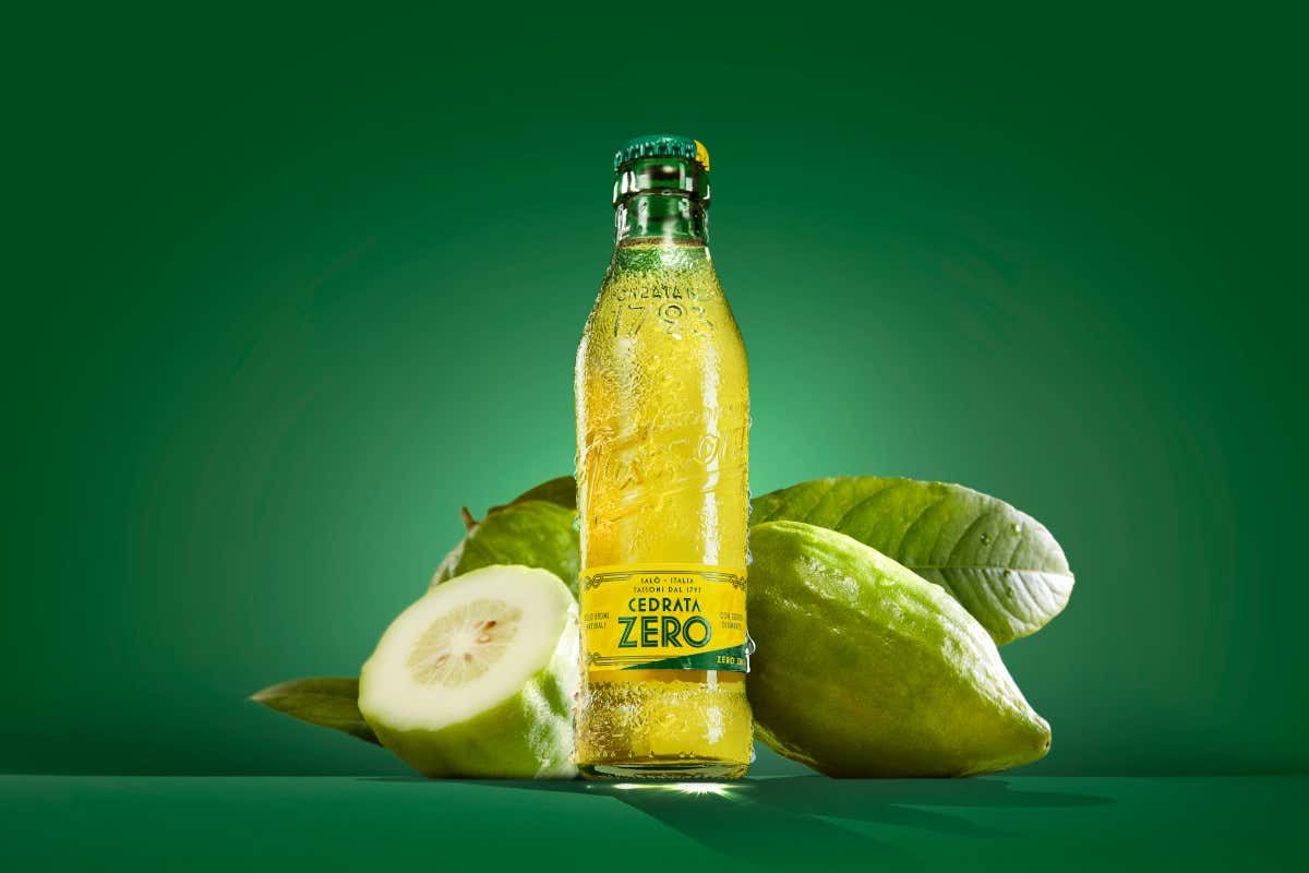 Tassoni presenta Cedrata Zero: lo storico soft drink ora è anche senza zuccheri