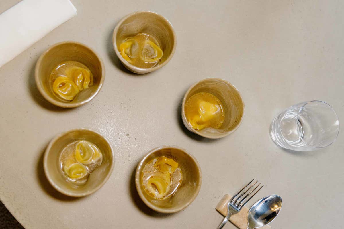 Tortellini in brodo madre