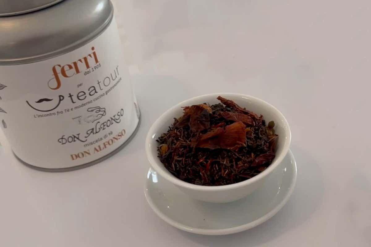 [Tea Tour] al Don Alfonso 1890: lo Spaghetto aglio, olio e peperoncino incontra il tè Pu-erh