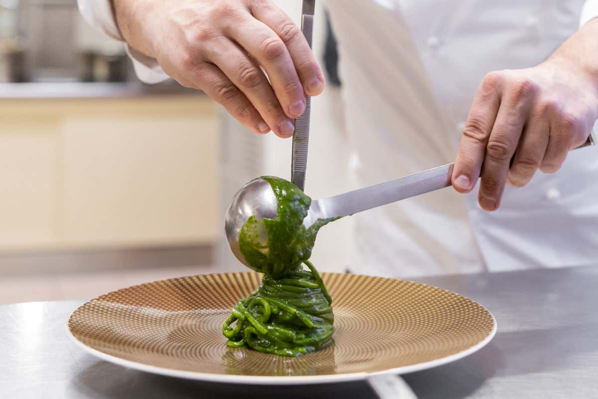 [Tea Tour] all'Oseleta: il piatto di Marco Marras incontra il tè “Colazione del Garda”