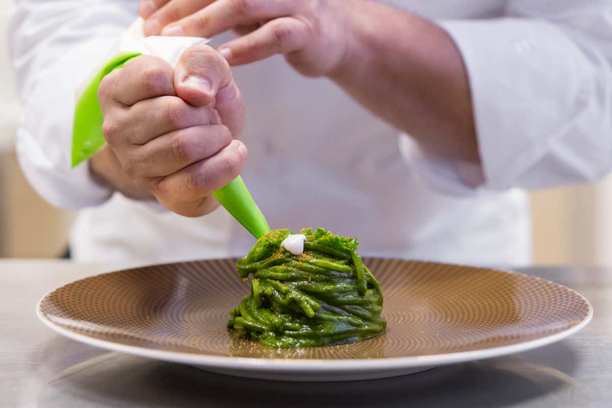 [Tea Tour] all'Oseleta: il piatto di Marco Marras incontra il tè “Colazione del Garda”