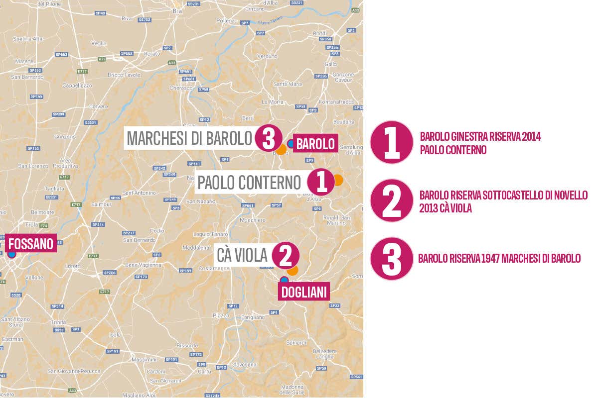 &pound;$L&rsquo;Italia del vino:$&pound; tre piacevoli scoperte nel mondo del Barolo