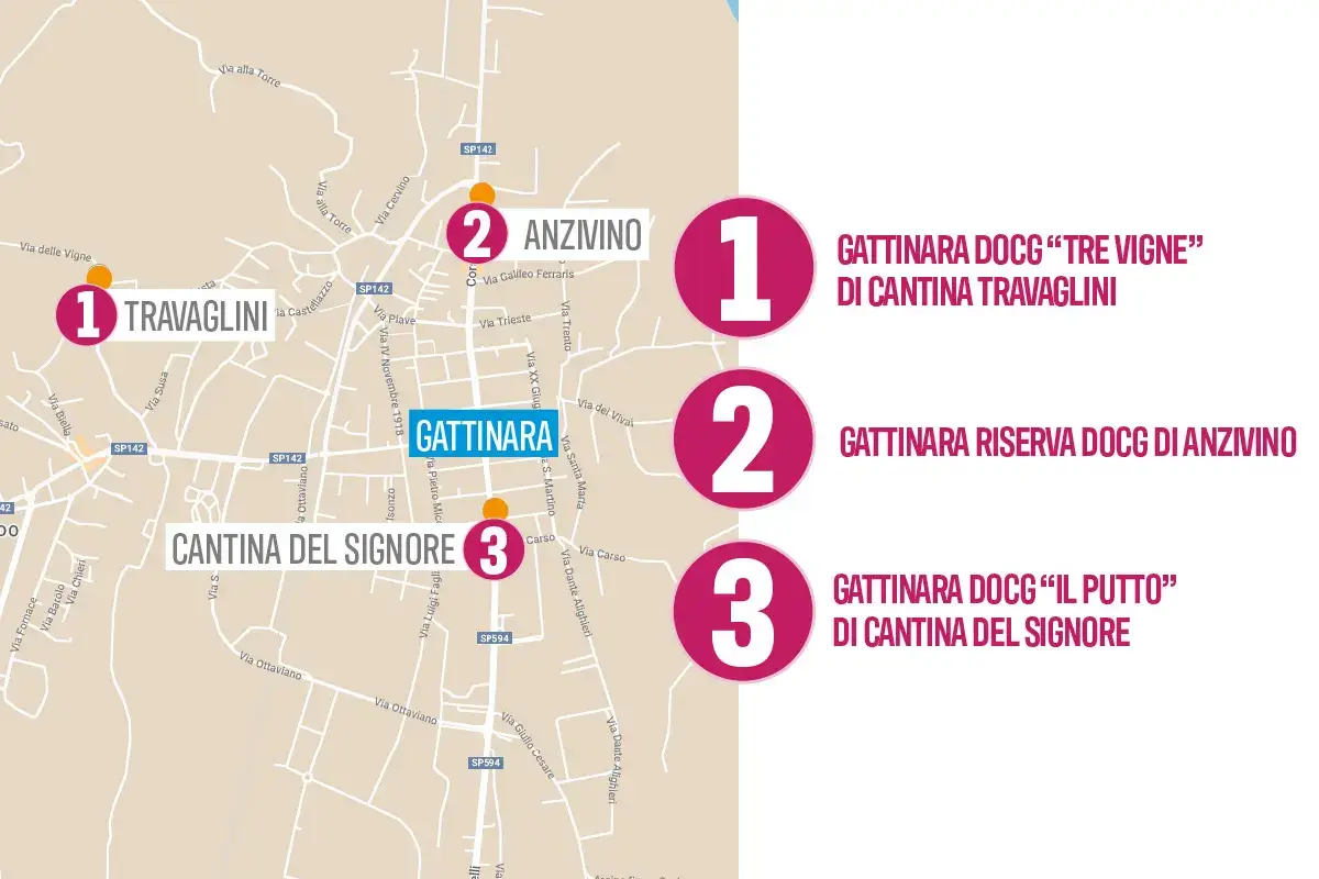 &pound;$L&rsquo;Italia del vino:$&pound; Tre Gattinara da non perdere