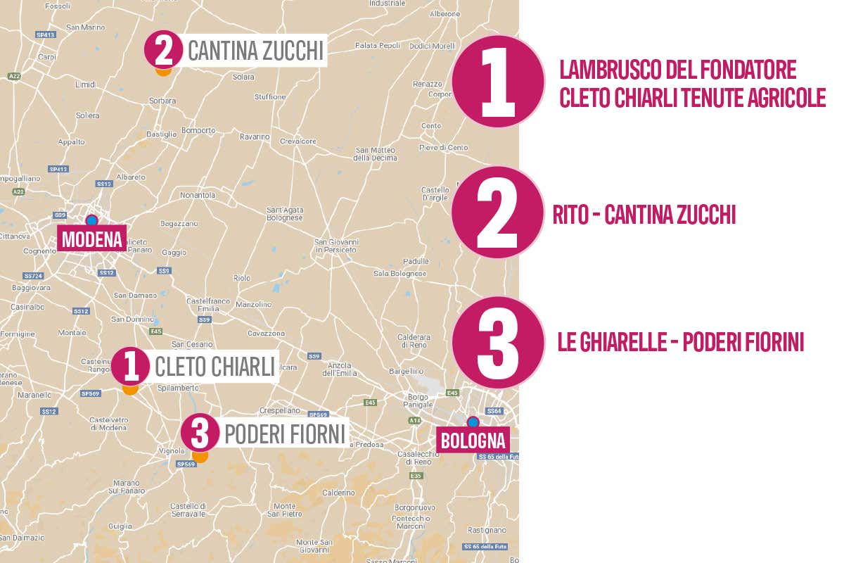 £$L’Italia del vino:$£ tre Lambrusco da scoprire £$L’Italia del vino:$£ tre Lambrusco da scoprire