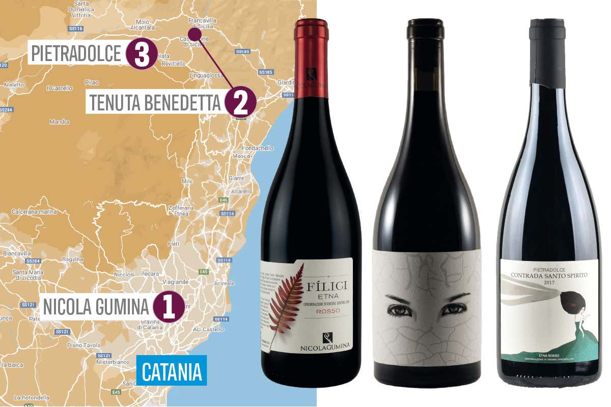 £$L'Italia del vino:$£ tre Etna Rosso da non lasciarsi sfuggire £$L'Italia del vino:$£ tre Etna Rosso da non lasciarsi sfuggire