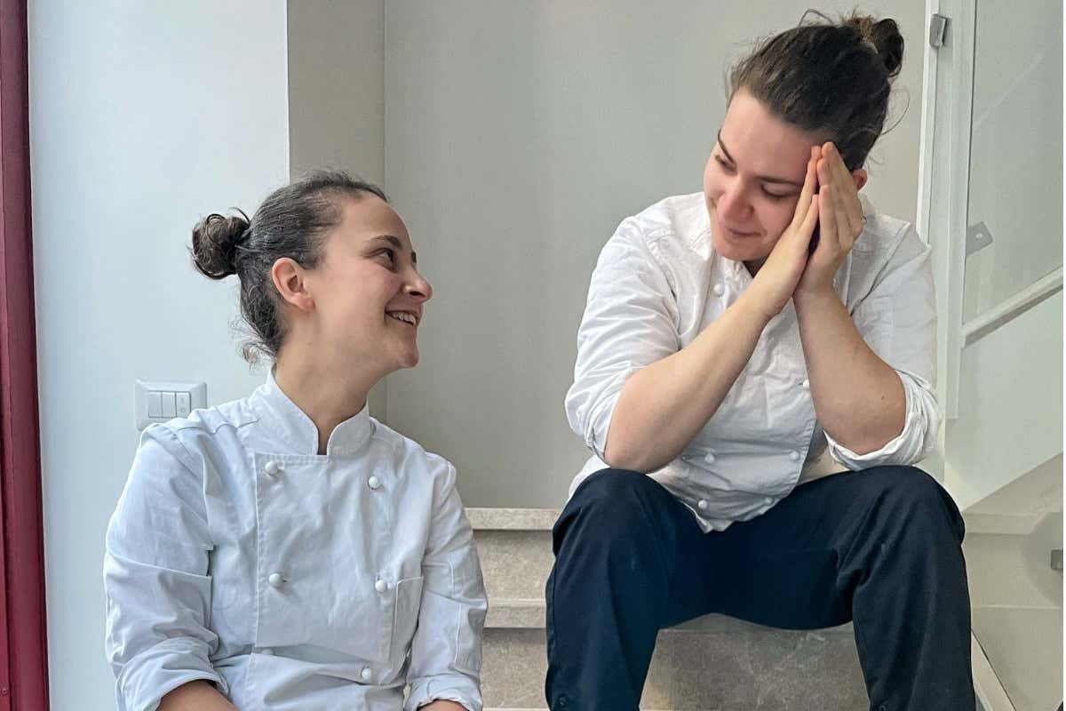 Tema - Variazioni sul gusto, le titolari Chiara Abate e Francesca Marcantognini Tema - Variazioni sul gusto: a Milano un tocco di classe di arte bianca