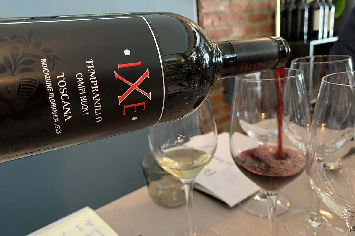 iXe Tempranillo Campi Nuovi 2019 in degustazione Il Tempranillo di San Miniato lo firma Beconcini