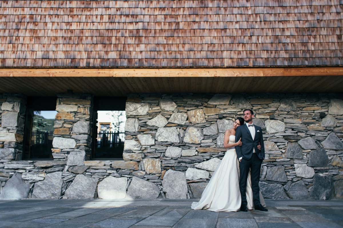 Matrimoni alpine chic al Tenne Lodges & Chalets, per tre giorni da favola