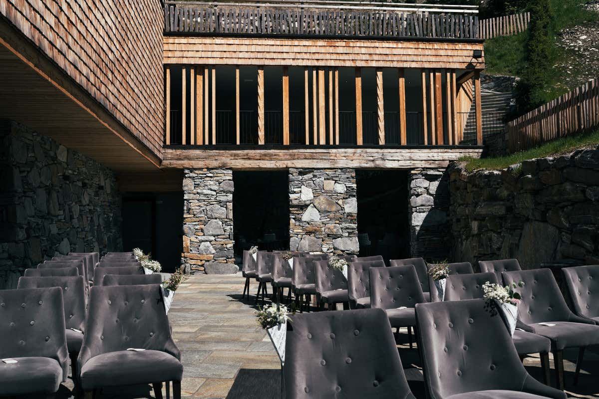 Matrimoni alpine chic al Tenne Lodges & Chalets, per tre giorni da favola