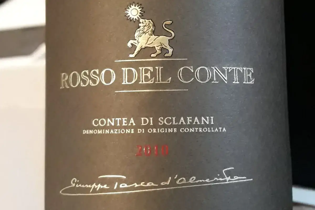 Rosso del Conte 2010 Per i 20 anni dell'Associazone italiana sommelier Sicilia, grande festa e degustazioni