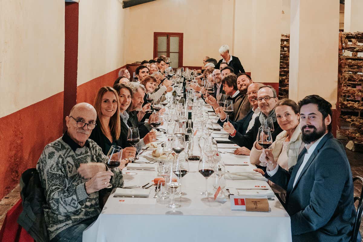 Il momento conviviale Degustazione speciale per i quarant&rsquo;anni del Ghiaie della Furba