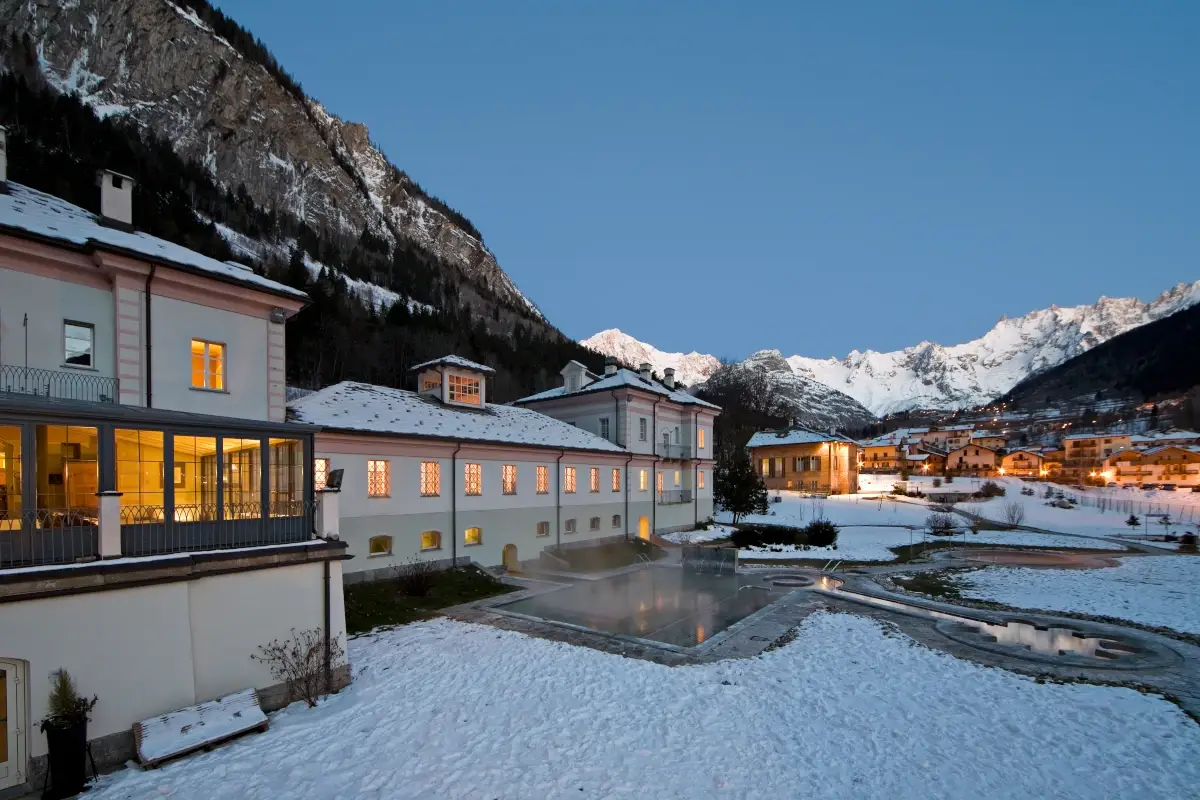 Le terme di Pre Saint Didier  Sci, gusto e divertimento: Courmayeur è pronta per l'inverno