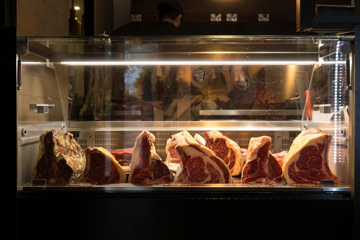 Alcuni tagli di carne di Terracotta