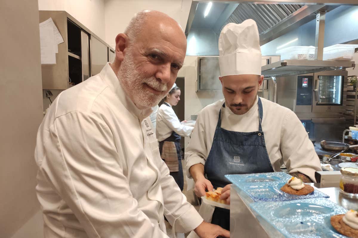 Beppe Barone, cuoco e socio del Terrammare Festa esotica al Terrammare, pezzo di Sicilia nel cuore di Milano