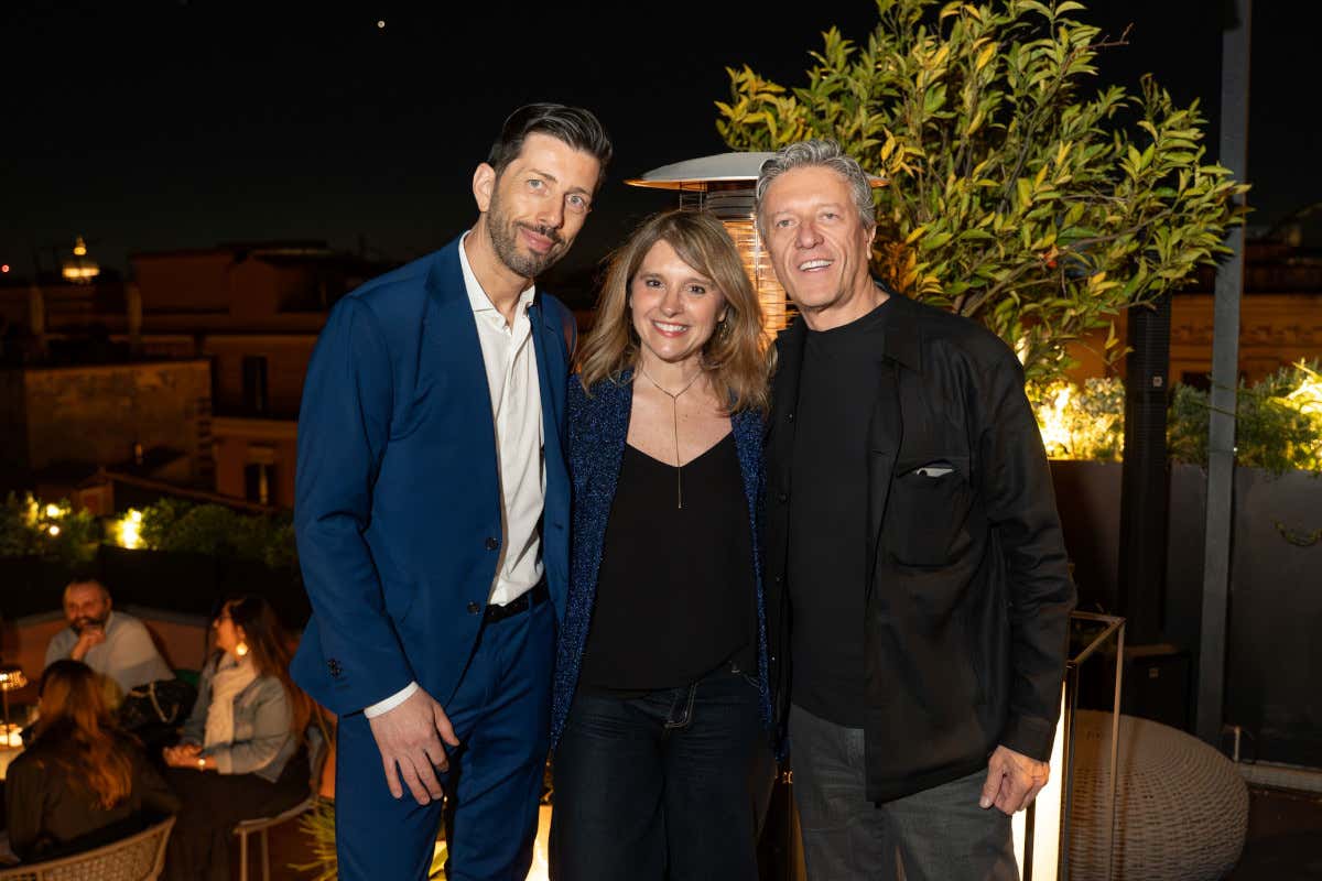 Fabio Carrozza, Manuela Ravasio e Fabio Acampora