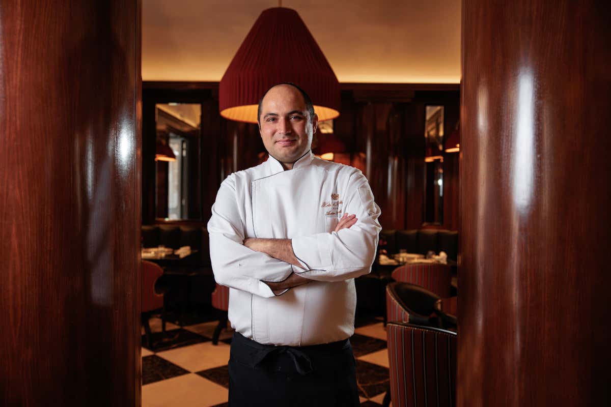 L’executive chef Andrea Sangiuliano