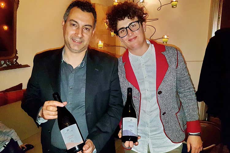 Dino Croce e Irene Pellegrino (I vini di Terre di Shemir Chicche nell&rsquo;enologia trapanese)