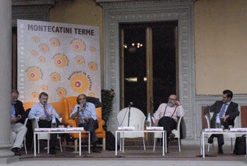 Simone Galligani, Alberto Lupini, Davide Paolini, Giuseppe Bellandi e Claudio Nardocci