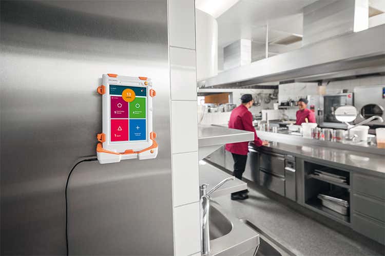 (Testo Saveris Restaurant Garanzia di sostenibilit&agrave; ed efficienza)