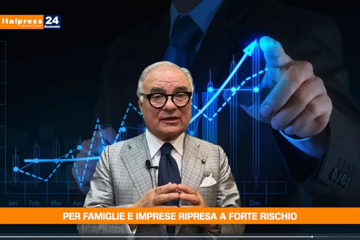 [TG Economia]: Per famiglie e imprese ripresa a forte rischio