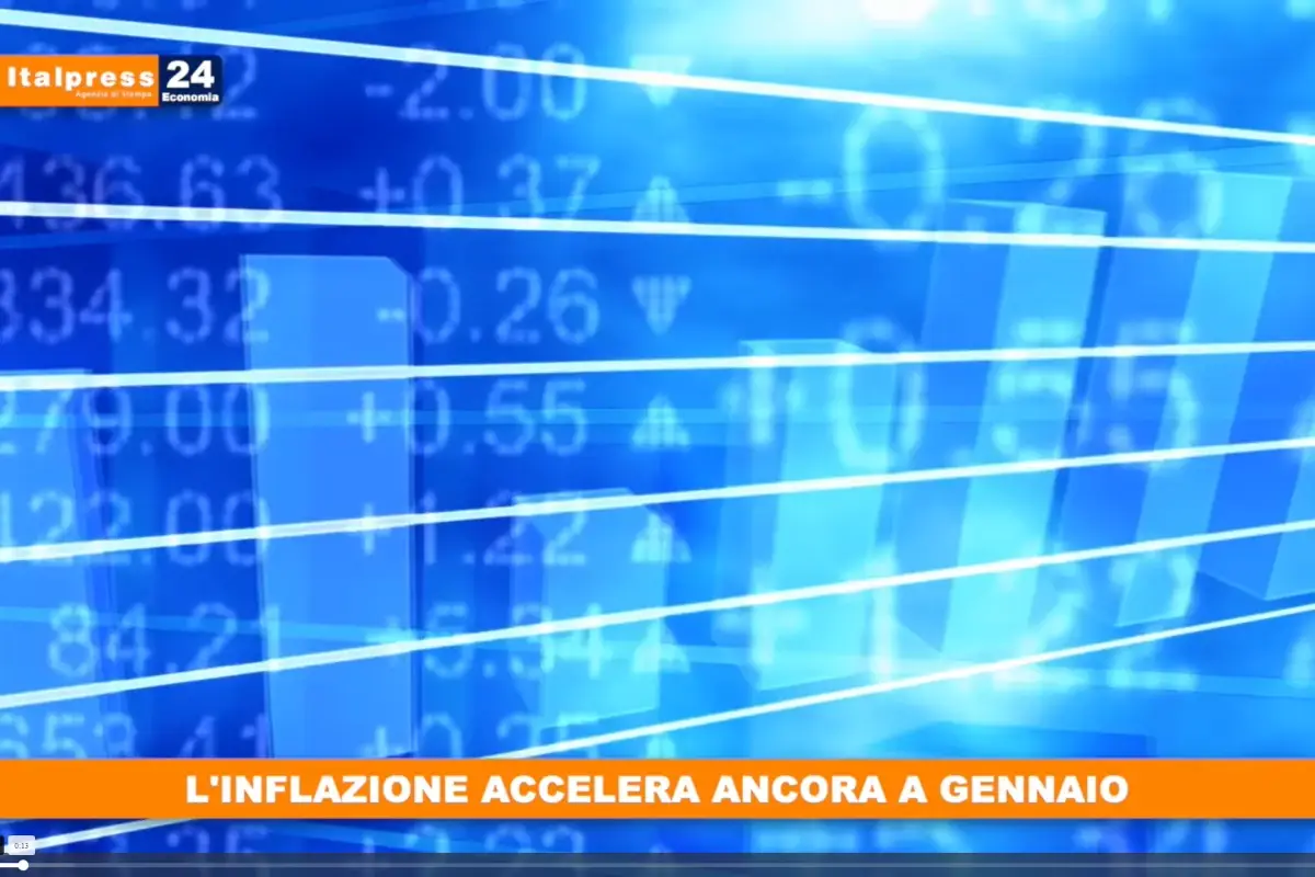 Tg economia, cresce l'inflazione a gennaio [TG Economia]: L'inflazione accelera ancora a gennaio