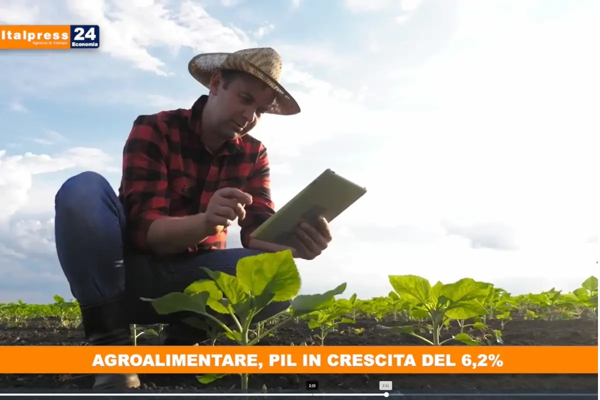[TG Economia]: Agroalimentare, Pil in crescita del 6,2%