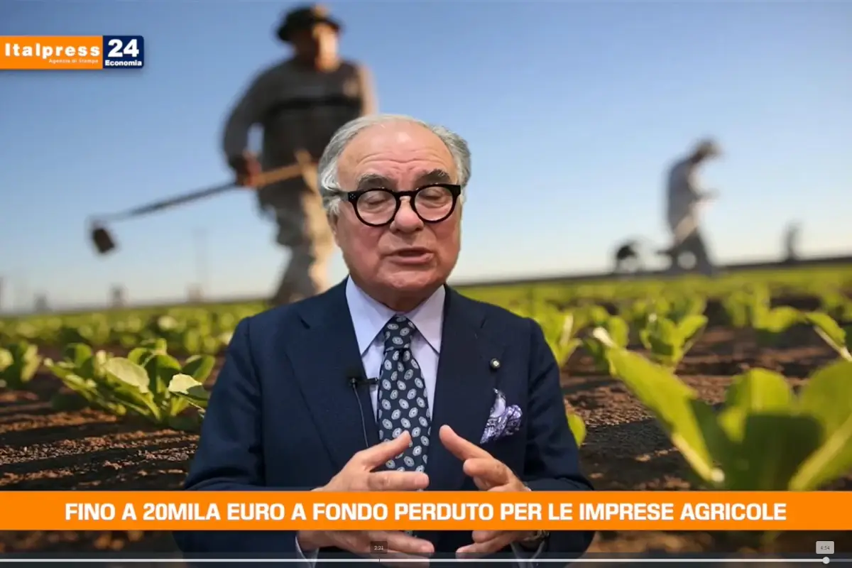 [TG Economia]: Fino a 20mila euro a fondo perduto per le imprese agricole