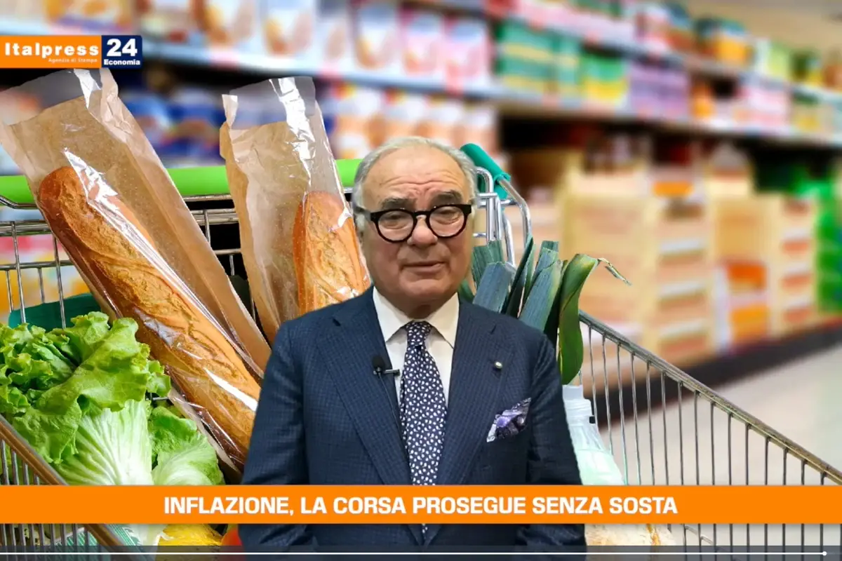 [TG Economia]: Inflazione, la corsa prosegue senza sosta