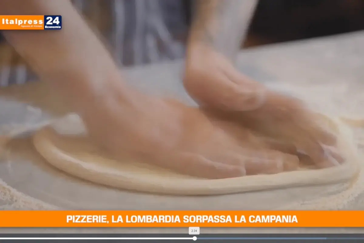 [TG Economia]: Pizzerie, la Lombardia sorpassa la Campania