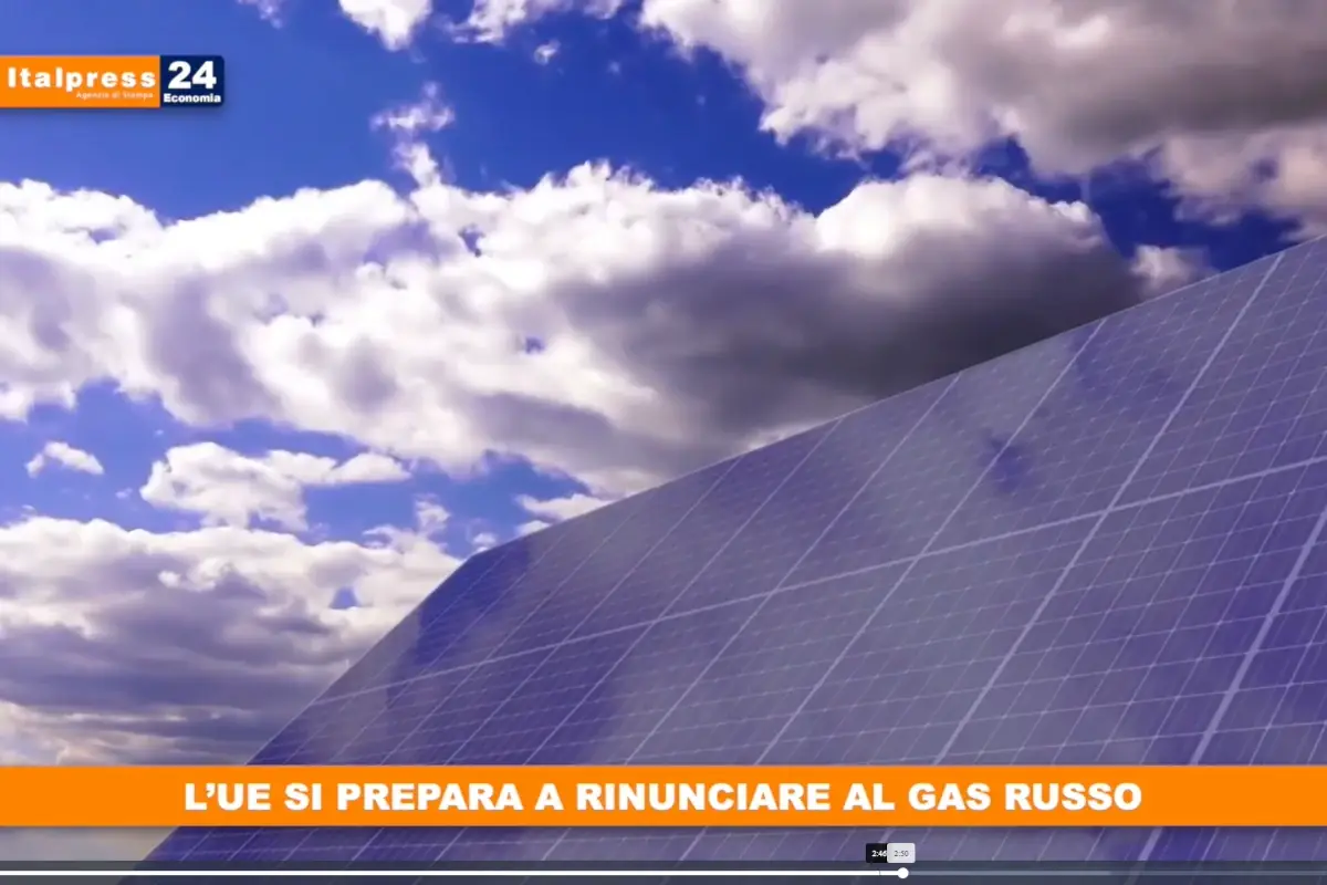 [TG Economia]: L&rsquo;Ue si prepara a rinunciare al gas russo