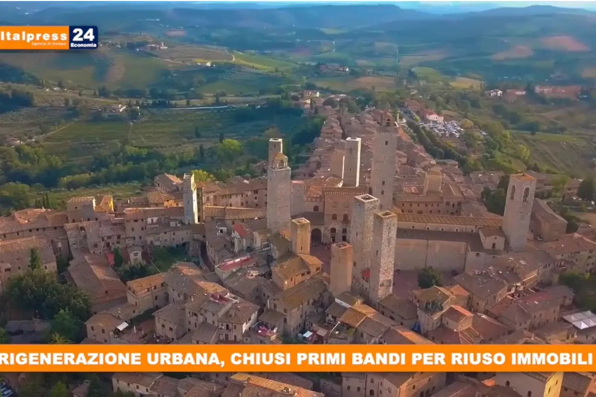 [TG Economia]: Rigenerazione urbana, chiusi primi bandi per riuso immobili